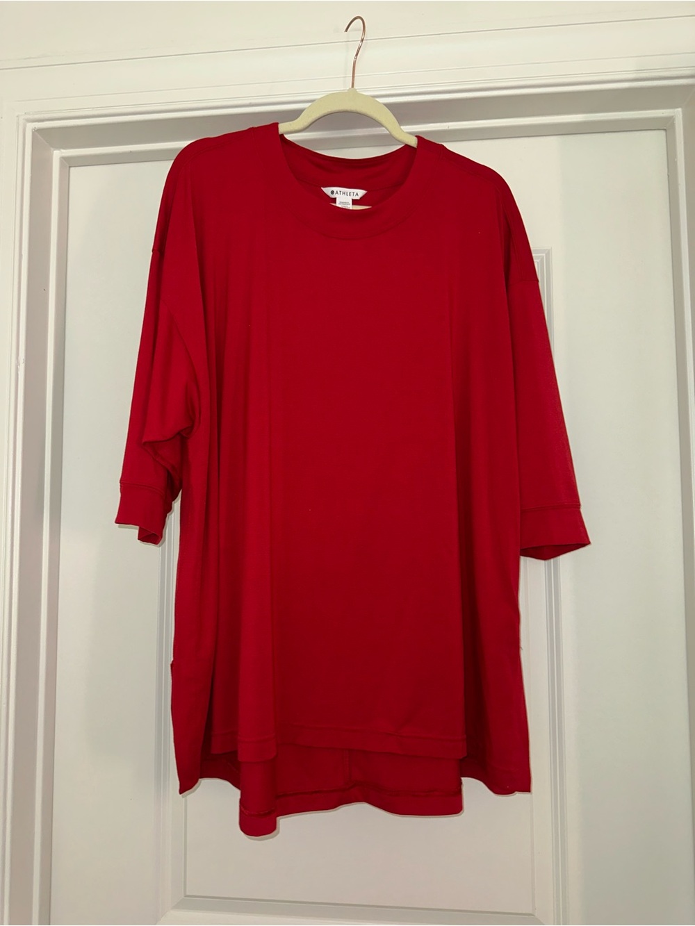 Athleta Red Tunic Sz 1X
